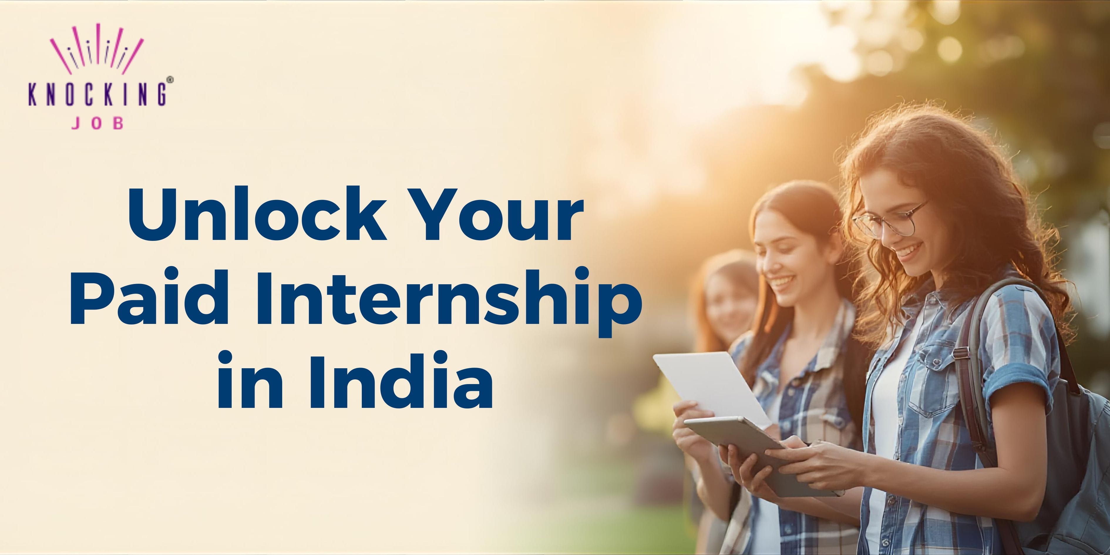 Internship with Stipend in India (2026): Complete Guide for Students & Freshers - Knockingjob.com